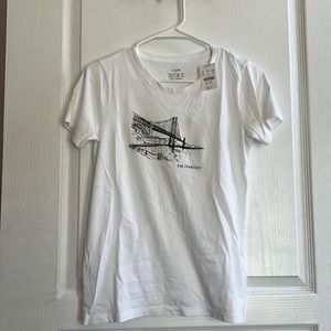 NWT - J. Crew Collector Tee - San Francisco